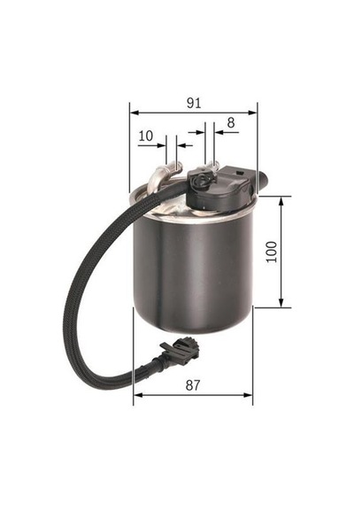 BOSCH F026402841 YAKIT FİLTRESİ BENZ V KLASSE VITO