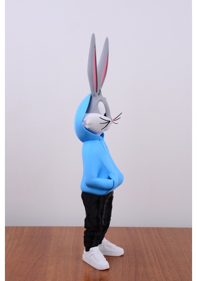 Bugs Bunny Figürü - Özel Tasarım 36 Cm Mavi - 693904396