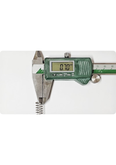 Baskı Yayı 0,70x10x25mm 10 Adet