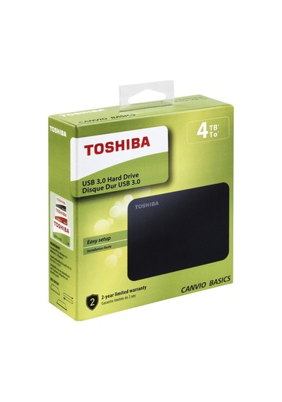 Toshiba Canvio Basic HDTB440EK3CA 4 TB 2.5" USB 3.0 Taşınabilir Disk