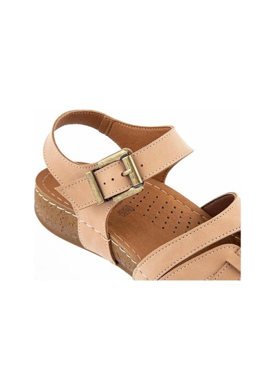Muya Rhoas 33218-205 Anatomik Taban Kadın Sandalet Kum 36-40 Kum