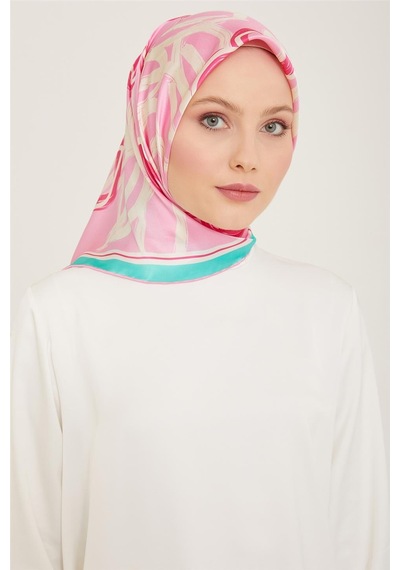 Armine Sura İpek Eşarp 24ya9123 35 - Desenli