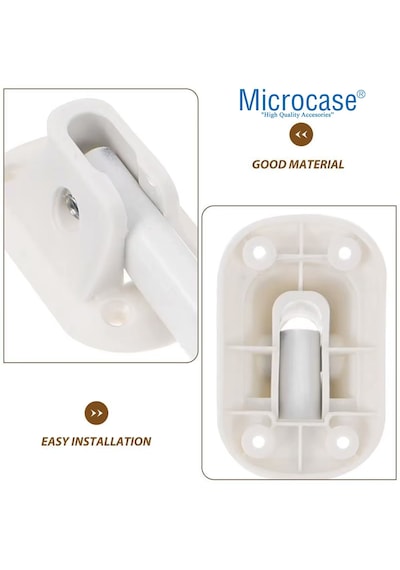 Microcase 25 Cm Metal Katlanabilir Masa Ve Sehpa Ayak Takımı 4 Adet - Al5058 Siyah