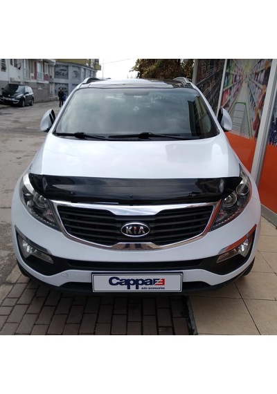 Cappafe Kia Sportage Ön Kaput Koruma Rüzgarlık 4Mm Abs 2011-15