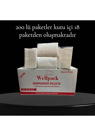 Dıspenser Peçete Masa Üstü Peçetesi