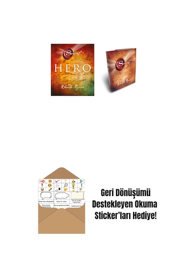 The Secret - Hero Ciltli + Sır Ciltli + Okuma Sticker'ları