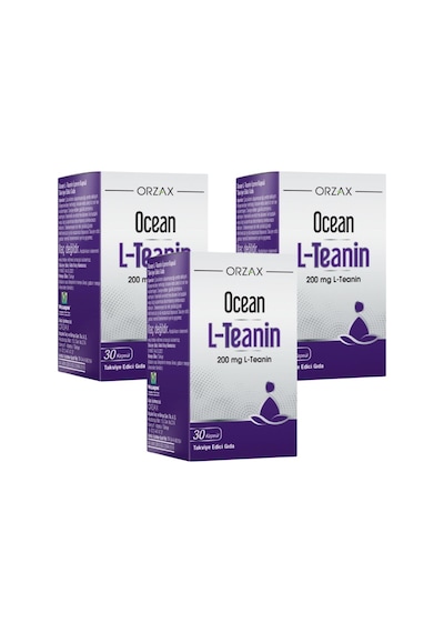 Ocean L-teanin 200mg 30 Kapsül 3 Adet