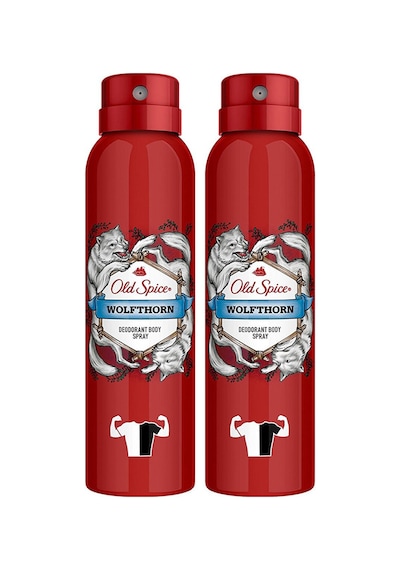 Old Spice Wolfthorn Deodorant Sprey 2 x 150 ML