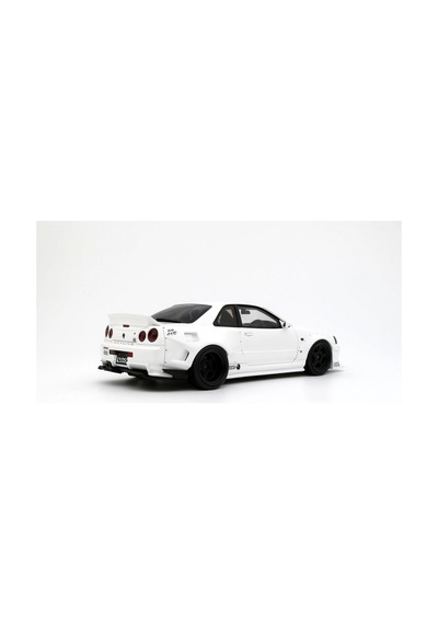 Otto Models Ot1135 1/8 Nissan Skyline Gt-r R34 Krc Body Kit Pearl White Qx1 2019
