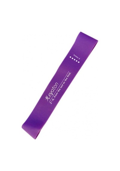 Leyaton Latex Aerobik Band Sert Direnç Mor Lab500 Mor