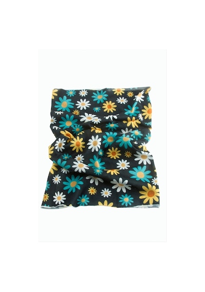 Zero Land Papatya - 977 - Desenli Baff - Glblseme - Boyunluk Siyah
