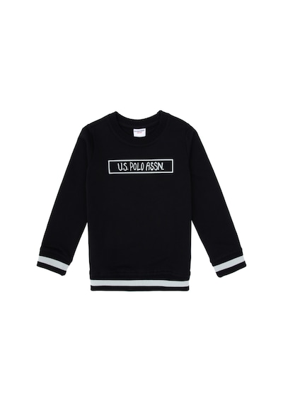 U.S. Polo Assn. Erkek Çocuk Siyah Basic Bisiklet Yaka Sweatshirt 50314006-VR046 U.S. Polo Assn. Erkek Çocuk Siyah Basic Bisiklet Yaka Sweatshirt 50314006-VR046