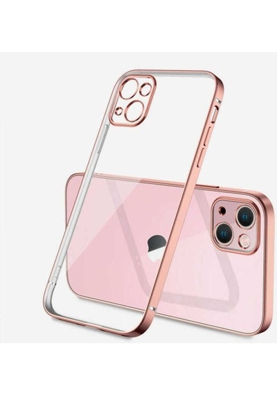 Apple Uyumlu iPhone 13 Mini Kılıf Zore Gbox Kapak Gold
