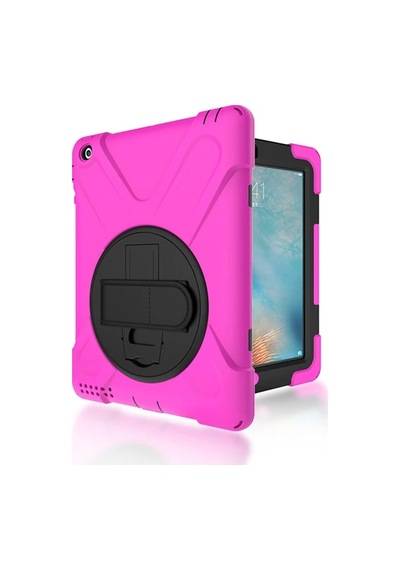 iPad Uyumlu 2/ipad 3/ipad 4/shockproof 3 Katmanlı Standlı Zırh Kılıf- 5775 Tablet Kılıfı
