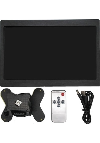 TECHSMART 10.1" HDMI + VGA + VIDEO LCD TV MONİTÖR