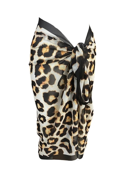 Tarzını Seç Pareo Leopar Desenli 150x95 Cm Çok Renkli