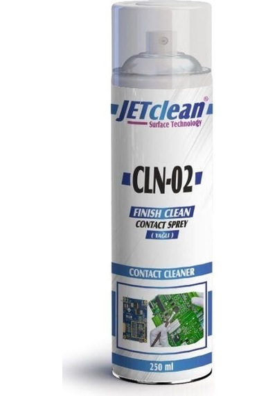 Jetclean Cln-02 Kontak Sprey Yağlı Mavi 250ml
