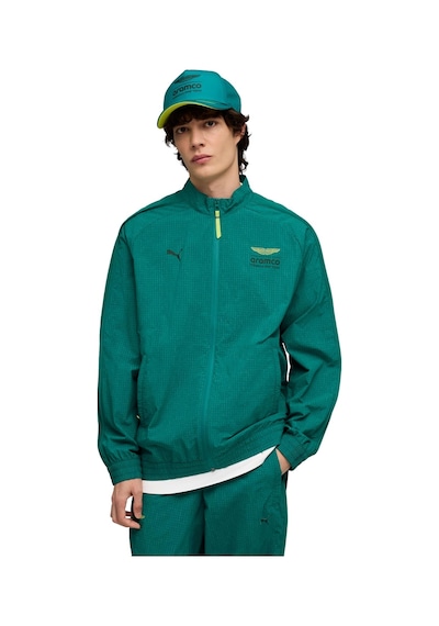 635378-04 Puma Amf1 T7 Oversized Jacket Erkek Ceket Yeşil 635378-04 Yeşil