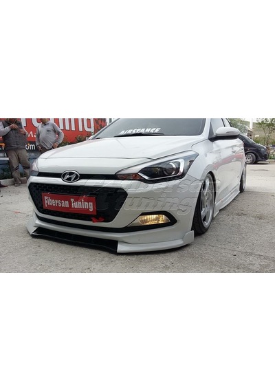 Hyundai I20 Ön Tampon Lip ----Fibersan Tuning