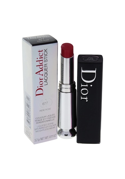 Christian Dior Dior Addict Lacquer Stick Ruj 677 Indie Rose