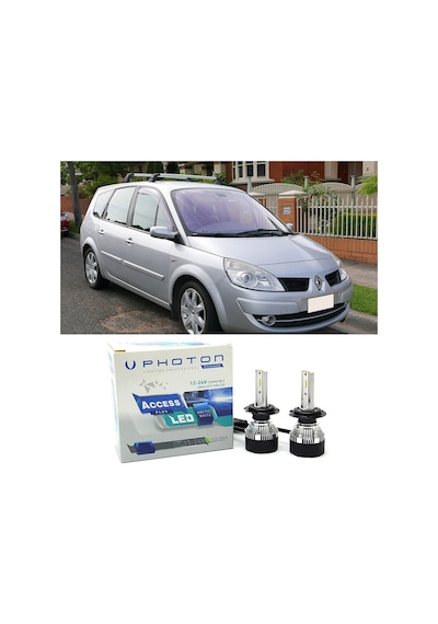Renault Scenic Kısa Far Ampulü H7 Access Yeni Seri Beyaz 2003-2009