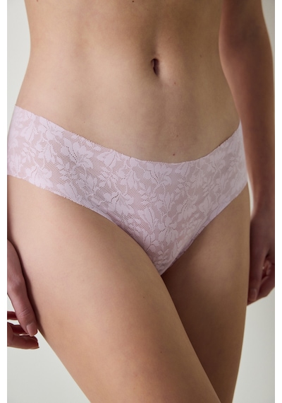 Penti Invisible Laser Cut Lacy Açık Pembe Hipster Külot