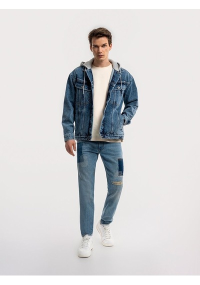 LOFT Regular Fit Erkek Ceket Lf2036128 Q1.v1 Denim