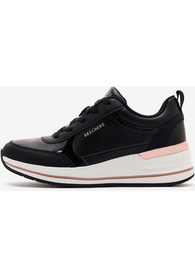 Skechers Billion 2 - Fine Shine Kadın Siyah Günlük Ayakkabı 177345 Blk Siyah