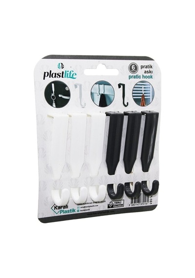 Tek Kollu Çok Amaçlı - Tak Çıkar Pratik Plastik Askı Plastik Çok Renkli Tr Diğer