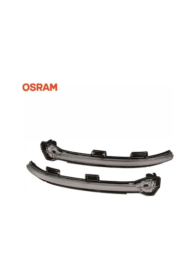 Osram Ayna Sinyal Lambası Kayar Ledli Siyah Vw Golf Vıı/golf 7.5/touran Iı 2 Ad
