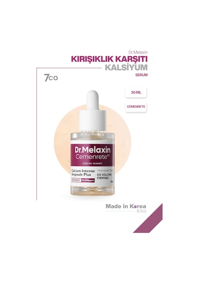 Rebornic Teknolojili Kalsiyum Kırışıklık Karşıtı & Sıkılaştırıcı Yüz & Göz Çevresi Ampülü 30ml