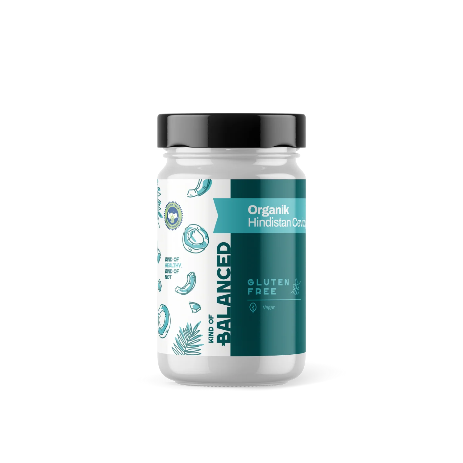 Organik Hindistan Cevizi Yağı 150 Ml Organik Sertifikalı 150 G