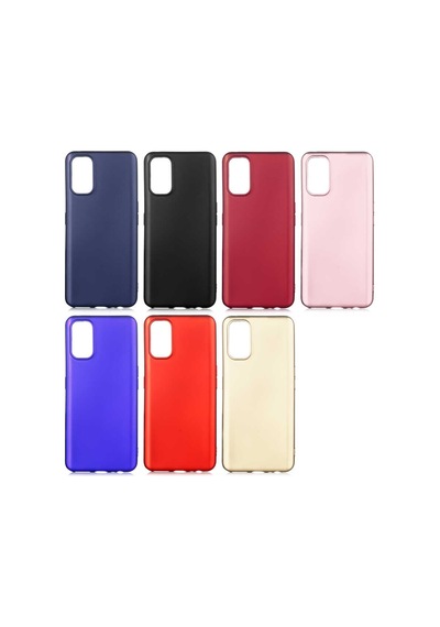 Realme 7 Pro Kılıf Zore Premier Silikon Kapak Siyah
