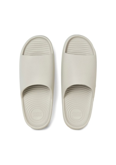 Jack & Jones Erkek Jfwrıpple Moulded Slider Bej Günlük Spor Terlik - 12274637