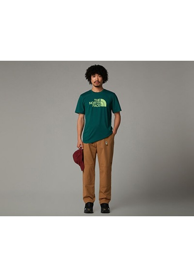 The North Face M Ss Easy Tee Erkek Outdoor Tişörtü Nf0a8a6ca6o1 Yeşil Yeşil