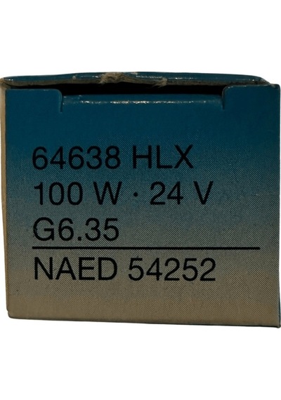 Osram 64638 Hlx 100w 24v G6.35 Duylu Halojen Ampul