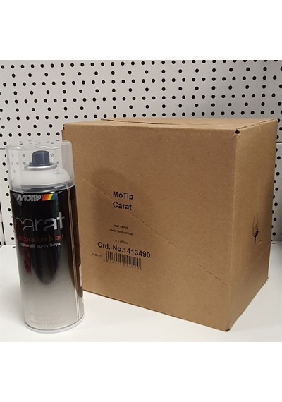 6 Adet Motip Carat Mat Akrilik Vernik 400 Ml. Made in Germany