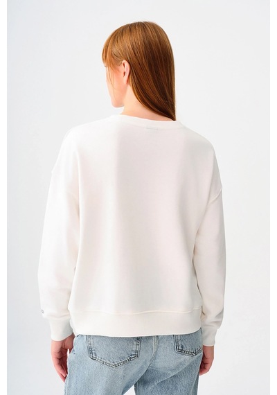 Loft Kadın Sweatshirt Mor