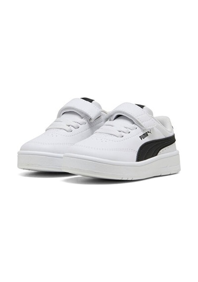 Puma Court Classic Clean Ac+ İnf Bebek Günlük Ayakkabı 40375201 Beyaz Beyaz