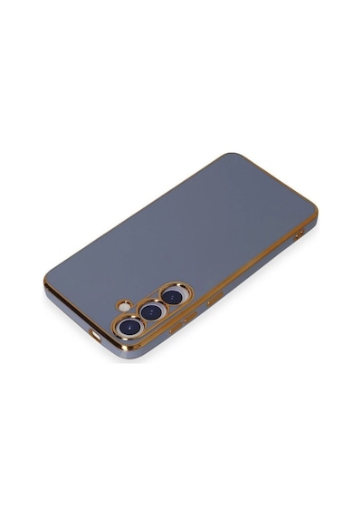 Samsung Galaxy S24 Kılıf Volet Silikon - Mavi