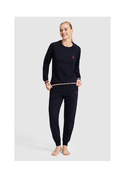 U.S. Polo Assn. Kadın Lacivert Pijama Takımı 50333549-vr033