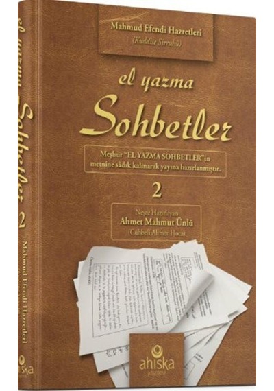 El Yazma Sohbetler 2. Cilt / Mahmud Ustaosmanoğlu