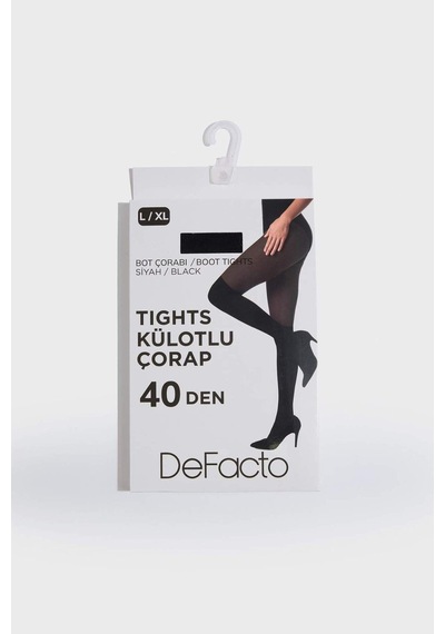 Defacto Kadın 20 Denye Külotlu Çorap G0983axnsbk27 Siyah-bk27