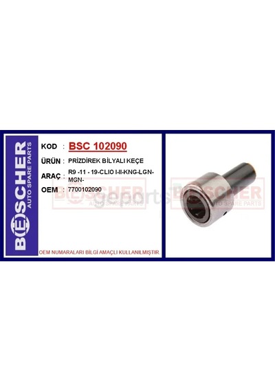 Prizdirek Bilyalı Keçe R9 -2011-2019-clıo 1 - 2 - Kangoo - Logan - Megane -