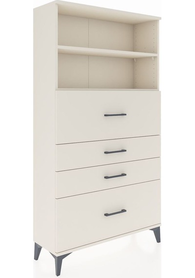 Arges Dolap 2 Raflı 4 Çekmeceli 88x30x163 Aytaşı-aytaşı Aytaşı
