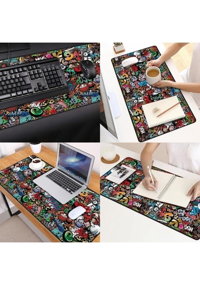 Sge Teknoloji 65 X 25 Cm Paint Dikişli Mouse Pad