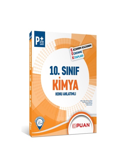 10. Sınıf Kimya Kök Konu Anlatımlı Puan Yayınları