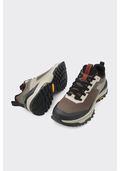 Derinet İthal Malzeme Su Geçirmez Erkek Sneaker Haki Haki
