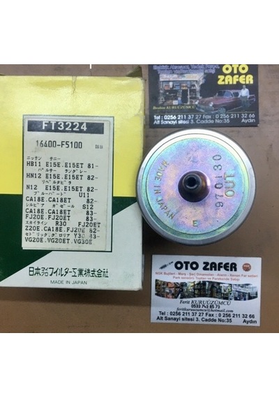 Mıcro Ft3224 16400-F5100 Fıltre Benzın- Nıssan Metal Yakıt Filtre
