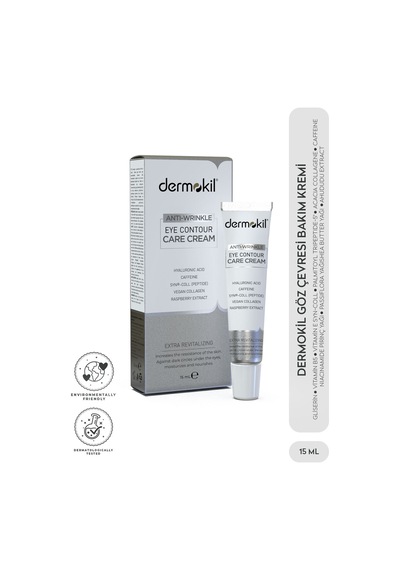 Dermokil Kırışıklık Karşıtı Nemlendirici Göz Çevresi Bakım Kremi 15 Ml